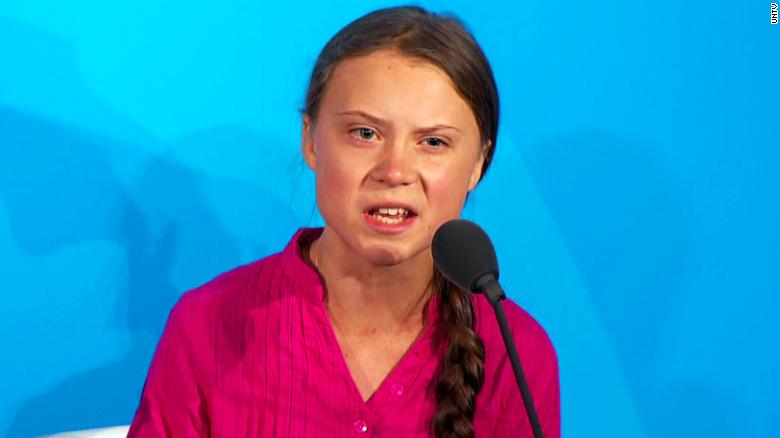 greta thunberg UN