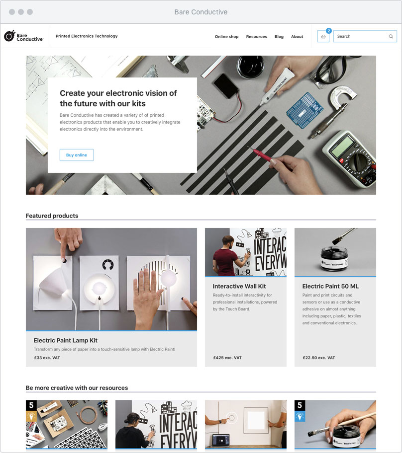 Case study image for Bare Conductive