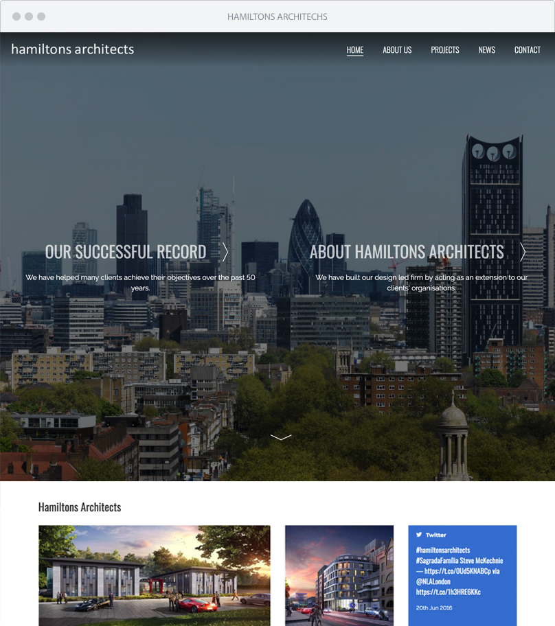 Case study image for Hamilton Architects