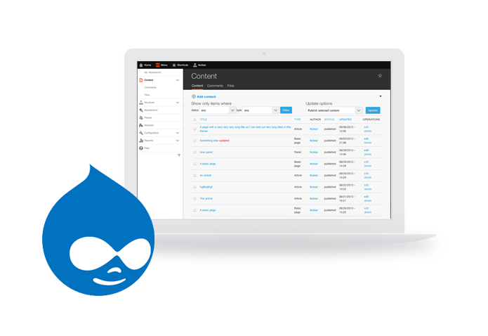 Case study featured image for Drupal agency