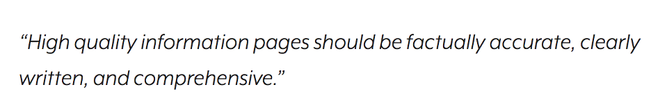 alt="Google Search Quality Raters on content comprehensiveness">
