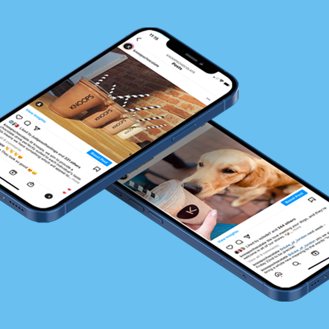 Case study image for Knoops Social Media
