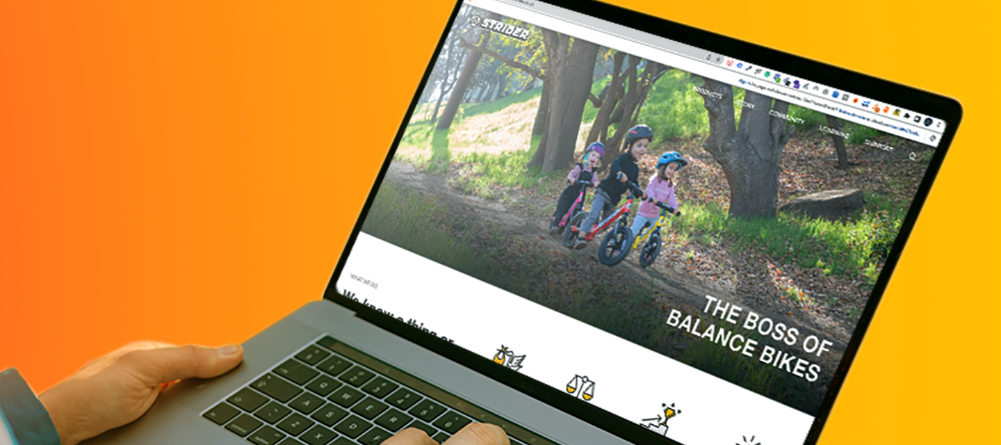 Case study image for Strider Social Media